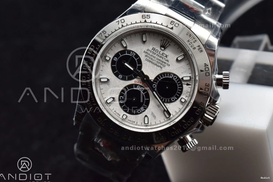 Edition 1:1 UrbanChic Best Dial QF Meteorite 412 Bracelet SS V on 116509 SA4130 Daytona 0823